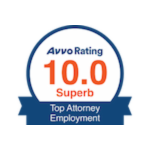 avvo Employment 10.0 Reating