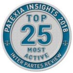Top 25 best performing Patexia Insight