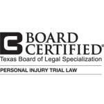 Board Certified in Personal Injury Trial Law