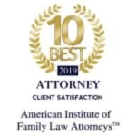 American Institute of Family Law Attorneys Award