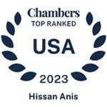 Chambers top ranked usa 2023 Hissan Anis