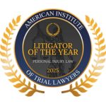 Litigator of the Year-Personal Injury Law-american institute of trial lawyers 2025