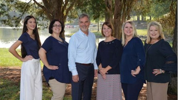 Amber S. Billick with team